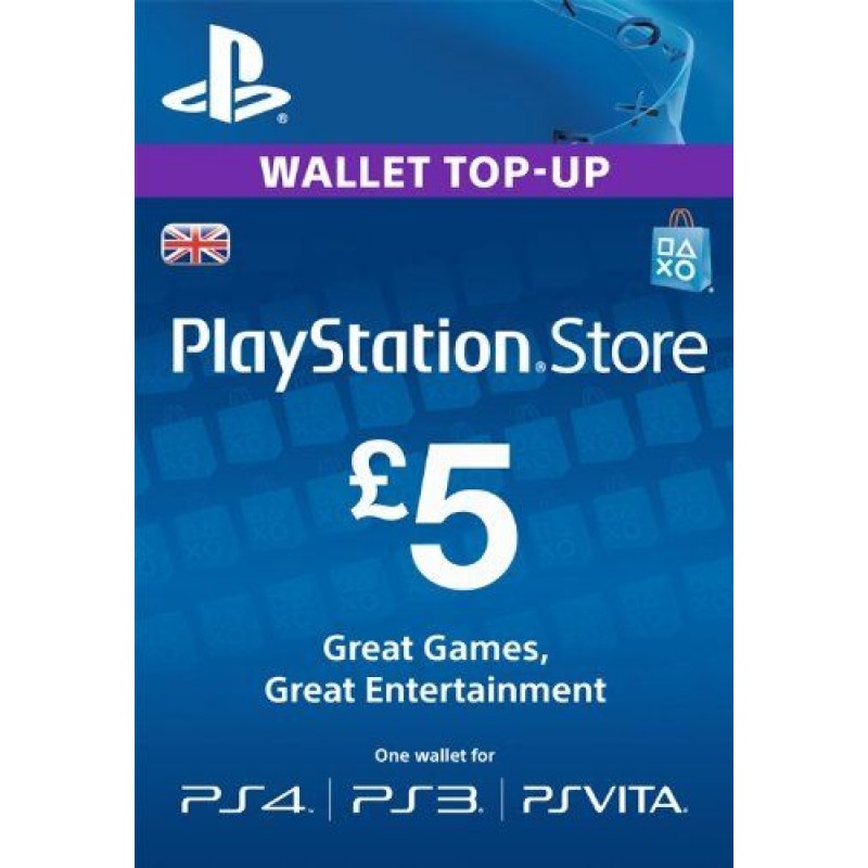 PlayStation Network UK card